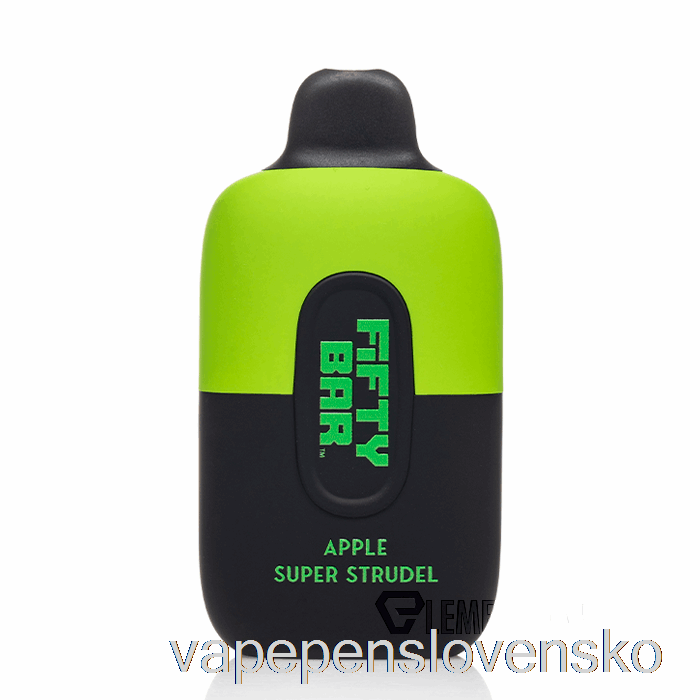 Päťdesiat Bar 6500 Jednorazové Jablkové Super štrúdľové Vape Pero